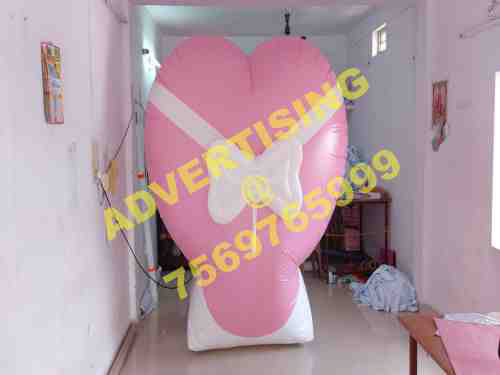 inflatable heart shape